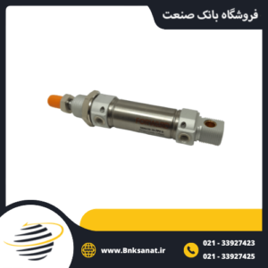 جک پنوماتیک قلمی استیل 25*10 یک طرفه