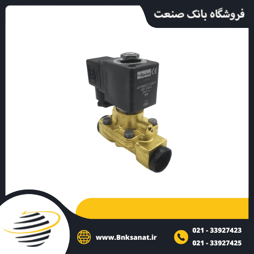 شیر برقی پارکر ( PARKER ) ایتالیا سایز 3/8 اینچ