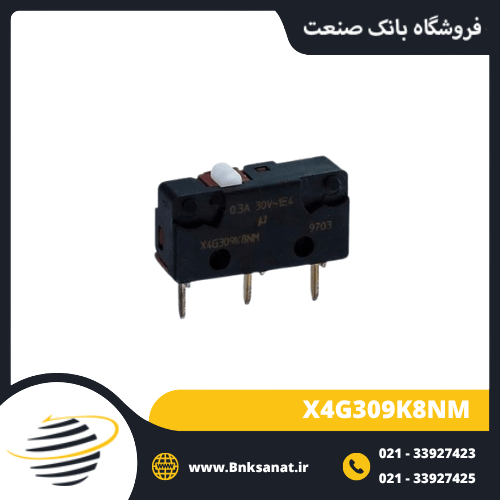 میکروسوئیچ سه فیش سوزنی بورگس ( BURGESS ) انگلیس ( رو بردی )